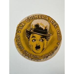 RARE Spanish 1942 Charlie Chaplin The Gold Rush Movie Promotional Advertisement